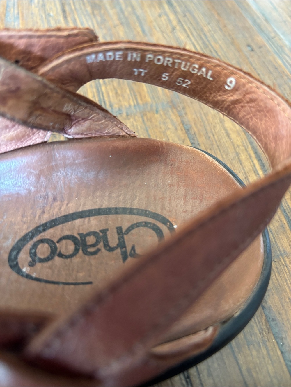 Chaco size 9 medium brown sandals - Picture 12 of 14